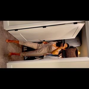 XS Armani Exchange crop leg jumpsuit